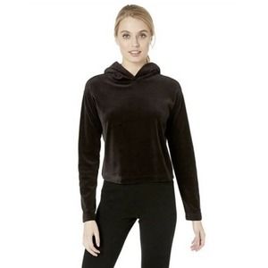 Juicy Couture Small Velour Black Pullover Hoodie Size S